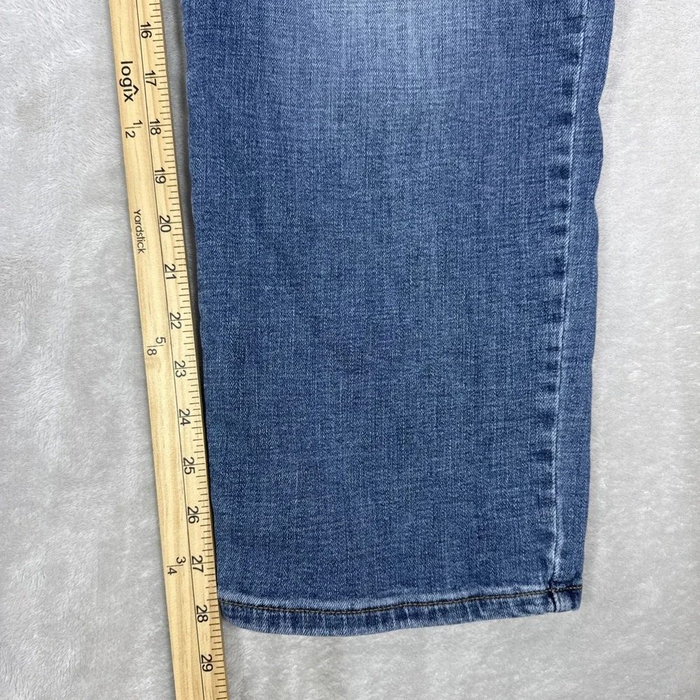 Lucky Brand 363 Vintage Straight Jeans Mens 40X30 Blue Medium Wash Stretch Denim